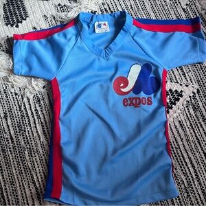 Slim Expos baseball shirt